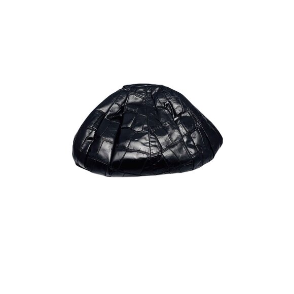 Vintage Park Avenue International Crossbody Clutch Genuine Crinkled Leather Bag - Picture 3 of 12